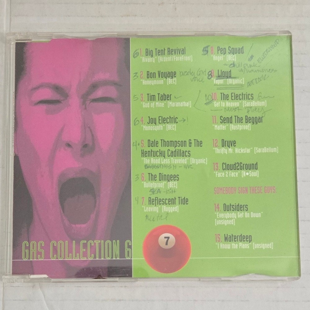 7ball Magazine GAS Collection 6 CD 1998 Promo Vintage Joy Electric Ska Indie